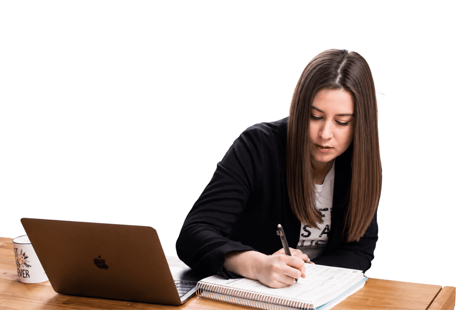 Sarah looks busy